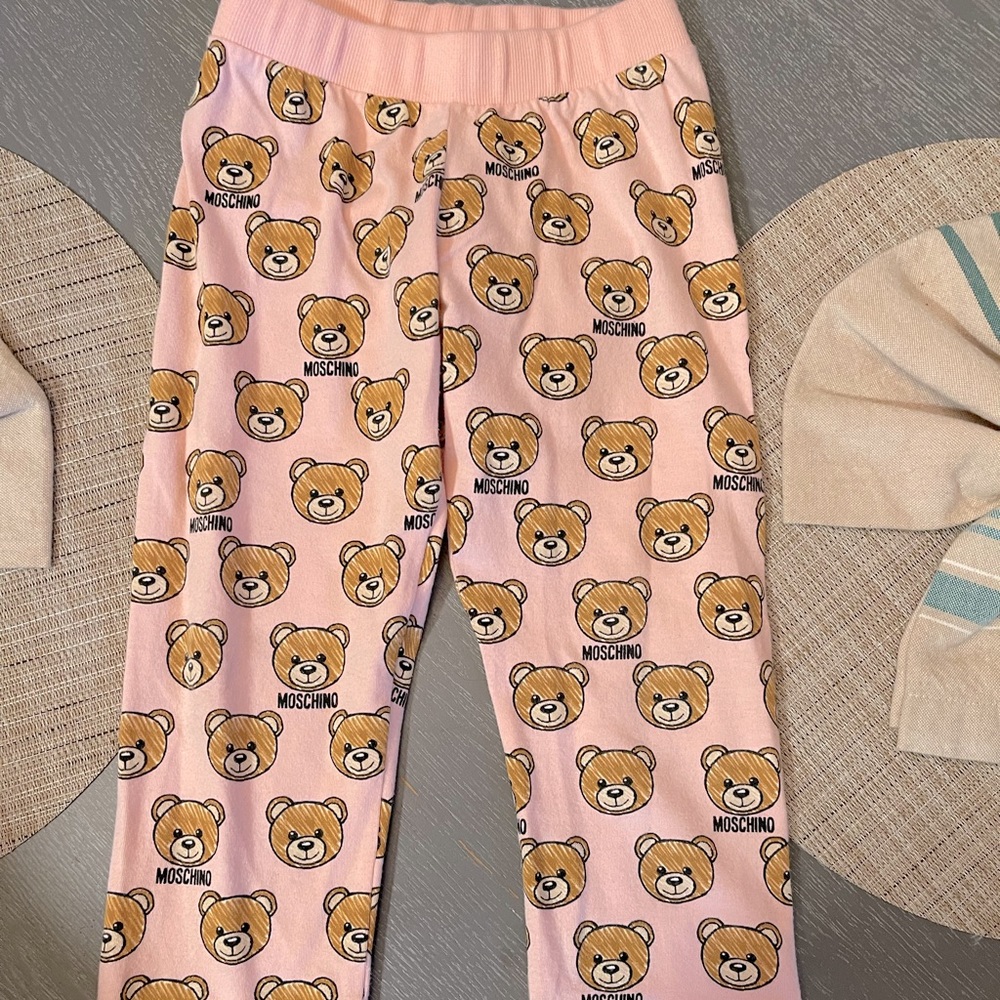 Moschino kids track pants